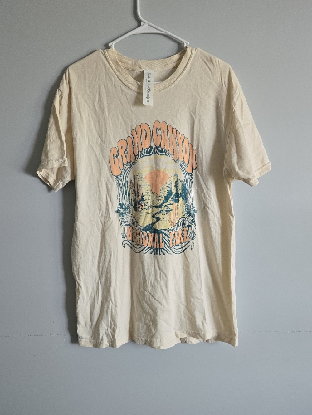 Grand Canyon Graphic Oversized Tee, Small / Medium